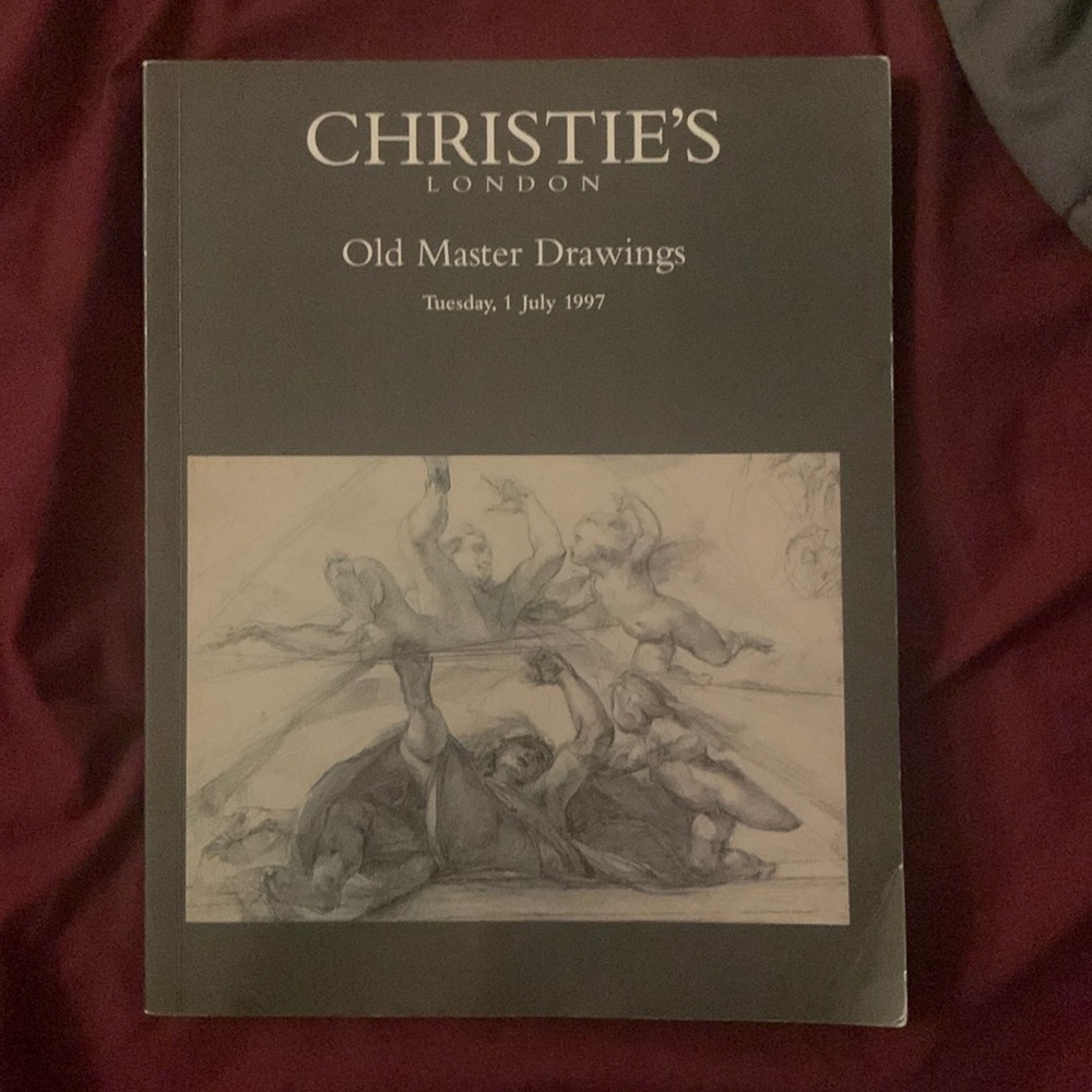 Christies Master Drawings from 1997 catalog